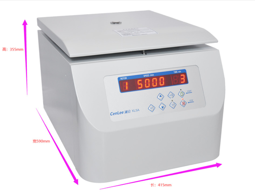 Harga yang bagus XL5A Horizontal Swing Out Rotor Centrifuge Laboratorium Kecepatan Rendah PRP on line