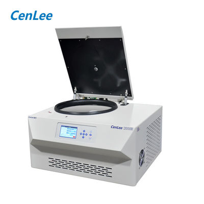 Harga yang bagus CenLee2050R centrifuge meja pendingin 20500rpm 3000ml 4x750ml centrifuge kecepatan tinggi rotor sudut tetap on line