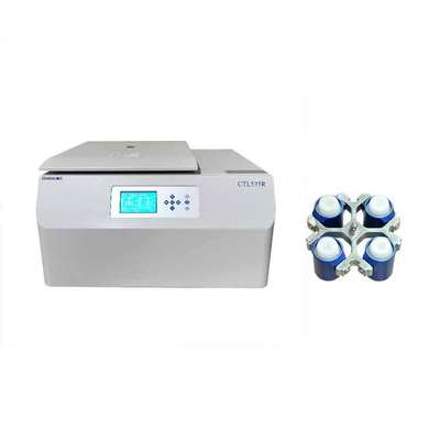 Harga yang bagus Table Top Low Speed Refrigerated Centrifuge with 4 x 500 ml Capacity and 5350r/min Max Speed on line