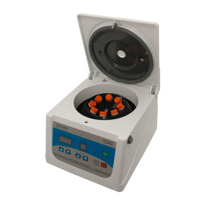 Harga yang bagus 200mm Tinggi 99 menit Mini Benchtop Centrifuge 3A Desktop Fase Tunggal on line