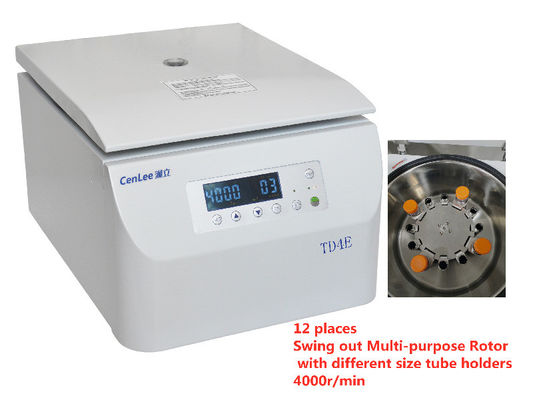Harga yang bagus 240ml Ventilated Clinical Benchtop Centrifuge Syringe Swing Out Rotor on line