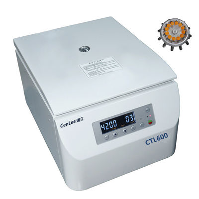 Harga yang bagus 99 menit LCD Display Bench Top Centrifuge, Centrifuge Rotor Sudut Tetap 6000rpm on line