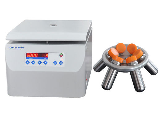 Harga yang bagus Centrifuge Kecepatan Rendah, Centrifuge Laboratorium rotor tetap tabletype, centrifuge kecepatan rendah dalam 5000rpm / 300ml on line