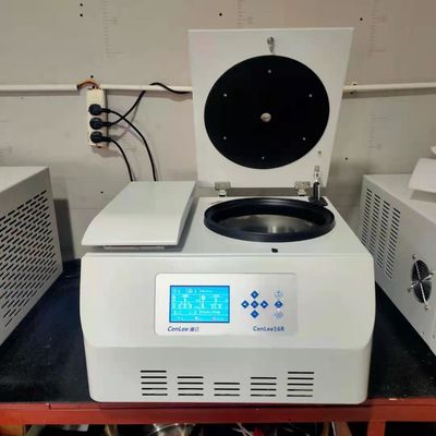 Harga yang bagus 20000rpm kecepatan tinggi centrifuge benchtop Centrifuge berpendingin, centrifuge laboratorium on line