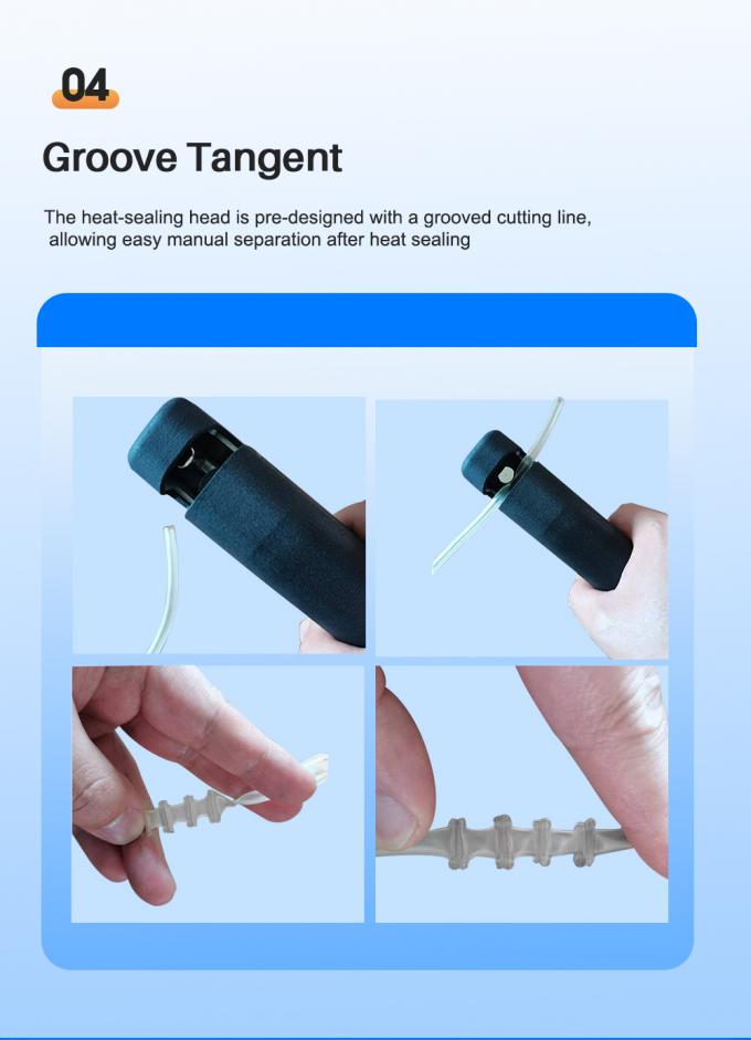 Cenlee PVC Blood Bag Tube Sealer Untuk Rumah Sakit, Mesin Tube Sealer Untuk Bank Darah 2