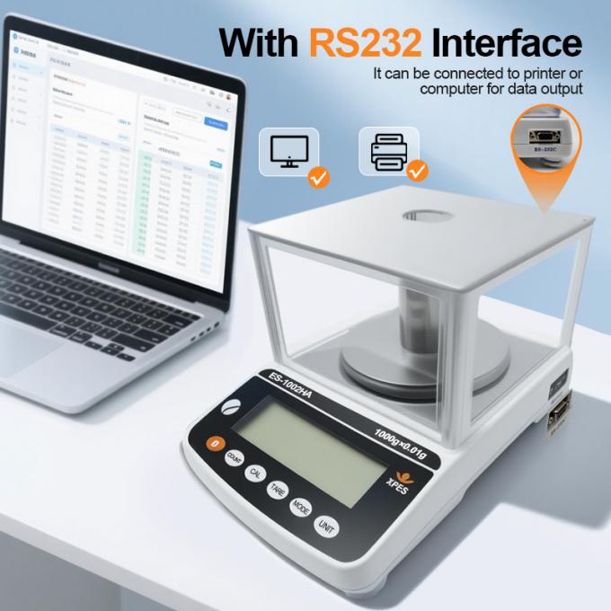 Kemampuan Membaca 0.001g Laboratorium Precision Balance Instrumen Laboratorium Skala Balance Analytical Dengan Perisai Draf 1
