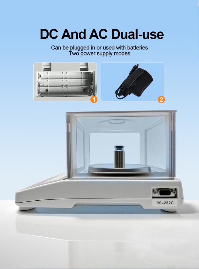 Kemampuan Membaca 0.001g Laboratorium Precision Balance Instrumen Laboratorium Skala Balance Analytical Dengan Perisai Draf 2