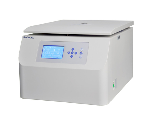Harga yang bagus Benchtop Kecepatan Rendah Otomatis Cap Off Centrifuge Blood Tube Centrifuge on line