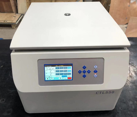 Harga yang bagus 2000ml(4x500ml) Benchtop Kapasitas besar Lab Centrifuge kecepatan rendah on line