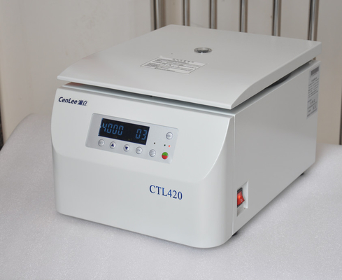 Harga yang bagus Centrifuge Berkecepatan Rendah Swing Out Rotor Horizontal Centrifuge PRP on line
