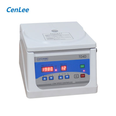 TD4D Low Speed PRP PRF Centrifuge 4000rpm 2200xg Otomatis Balancing untuk Laboratorium/Rumah Sakit 8x15ml Sertifikasi CE