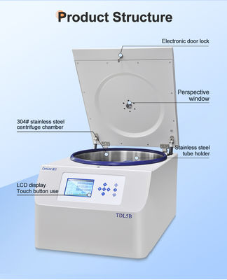 Harga yang bagus TDL5B Multifunctional PRP Fat Extraction Centrifuge Max. RCF 4390 x g dan Max. RPM 5000 r/min untuk Profesional Kecantikan on line