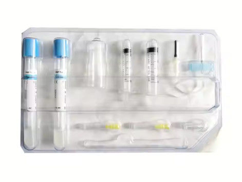 Harga yang bagus Kit tabung PRP 10ML 15ML dengan tabung plastik gel ACD untuk pengambilan darah yang nyaman on line