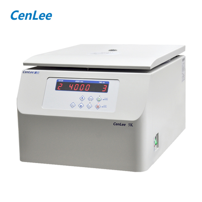 Harga yang bagus Cenlee5K Laboratory Centrifuge 2L 2000ml 4x500ml Mesin sentrifugal Volume Besar on line