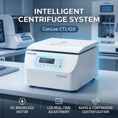 Harga yang bagus Cenlee 4200rpm Low Speed Centrifuge dengan Swing-out Rotor 12x20ml Kapasitas dan 2200xg Force untuk penggunaan laboratorium on line