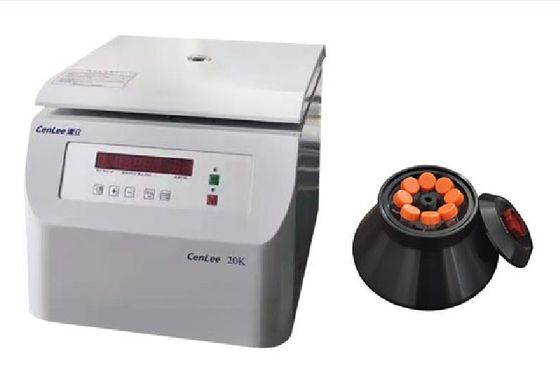20000 rpm kecepatan tinggi Fixed Angle Rotor Centrifuge mesin 600 ml Benchtop centrifuge untuk Lab/kecantikan/klinis/stasiun darah