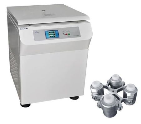 centrifuge berpendingin tipe lantai autoclavable 4000ml centrifuge kecepatan rendah volume tinggi