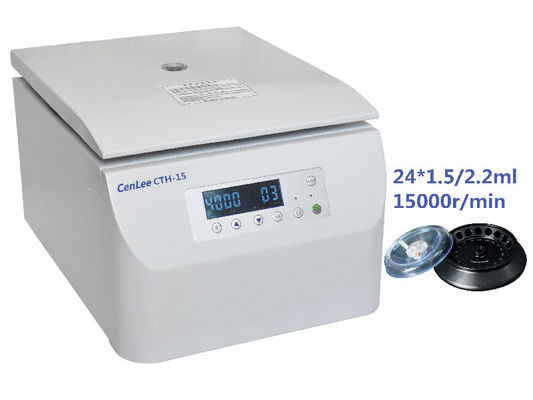 Harga yang bagus 10 Tingkat Pengereman 55dB Micro Hematocrit Centrifuge Benchtop Kecepatan Tinggi 16000RPM on line