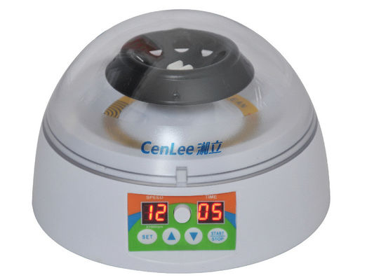 Harga yang bagus 0.2ml Tubes Timing Mini Benchtop Centrifuge, Kecepatan Dan Waktu LED Microhematocrit Centrifuge on line