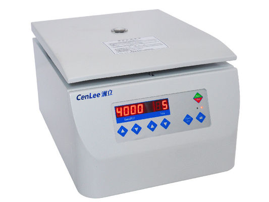 Harga yang bagus 250w Meja Atas Mesin Sentrifugal Laboratorium Kecepatan Rendah Dengan Rotor Sudut DC Brushless Motor Drive on line