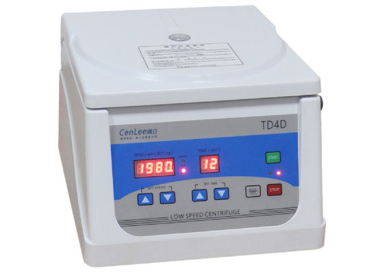 Harga yang bagus 2200 × g RCF ABS Fixed Rotor Centrifuge Benchtop Tabung 15ml Kecepatan Rendah on line