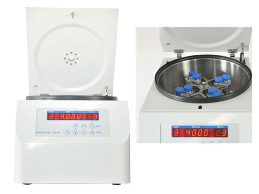 Harga yang bagus Mesin Centrifuge Kecepatan Rendah Benchtop LCD LED, Mesin Centrifuge Farmasi 99 menit on line