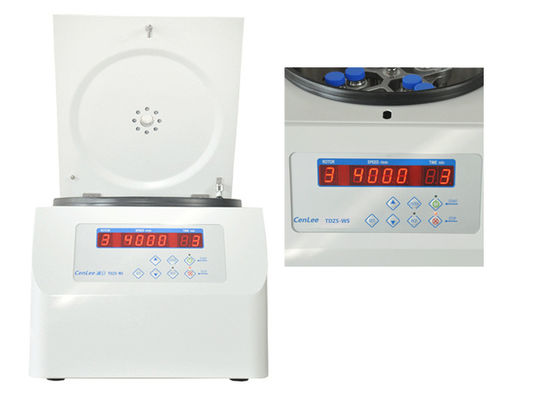 Harga yang bagus Mesin Centrifuge Kecepatan Rendah 5000rpm, Mesin Centrifuge Lab Poros Kecepatan 1000ml on line