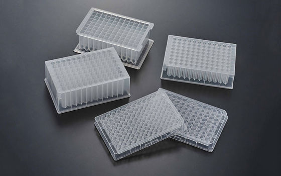 Harga yang bagus 0.36ml Sudut Berlekuk Tabung Centrifuge Polypropylene 96 Deepwell on line