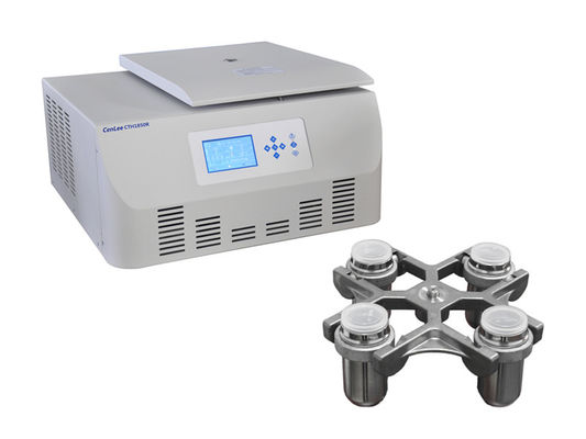 Harga yang bagus 18500r / Min 55dB Clinical Benchtop Centrifuge Didinginkan 40oC Stainless Steel on line