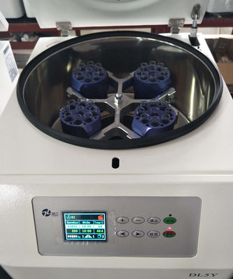 Harga yang bagus Mesin Centrifuge Uji Oli Derajat 80 Celcius, Mesin Centrifuge Benchtop 9 Percepatan 60db on line
